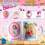 Plantillas de Barbie para Tazas con Foto