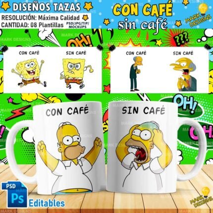 Plantillas Con Café Sin Café
