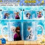 Plantillas de Frozen para Tazas