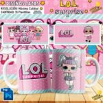 Plantillas de L.O.L. Muñecas para Tazas