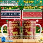 Diseños Navidad Efecto Bordado