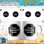 Diseños de Octágonos para Tazas