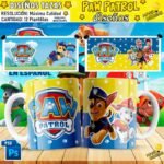 Plantillas Paw Patrol para Tazas