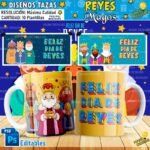 Diseños Reyes Magos para Tazas