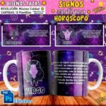 Plantillas Signos Zodiaco Tazas