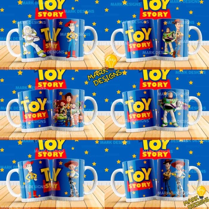 Plantillas Toy Story para Tazas - Image 2