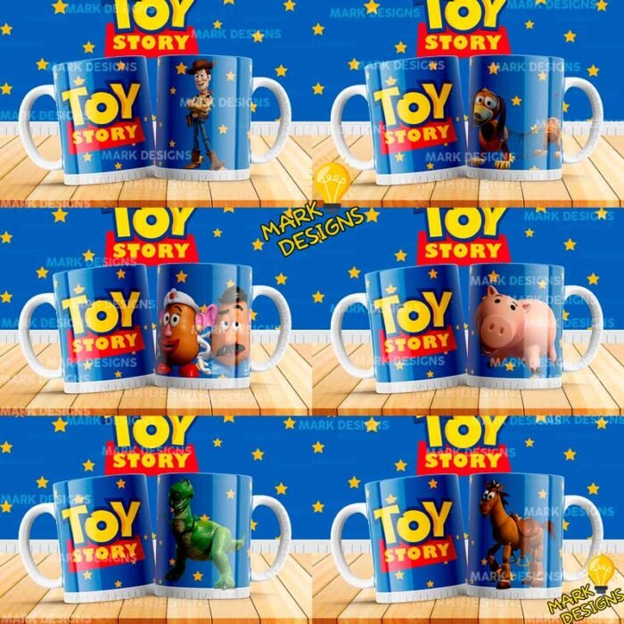 Plantillas Toy Story para Tazas - Image 3