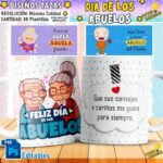 Plantillas Tazas Mejores Abuelos