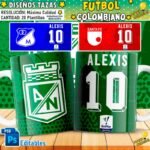 Diseños Fútbol Colombiano para Tazas