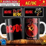 Diseños AC/DC para Tazas