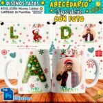 Diseños Navideños Abecedario Foto