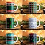Diseños Navideños Efecto Bordado para Tazas - Image 3