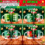 Diseños el Grinch Navidad Tazas - Image 2