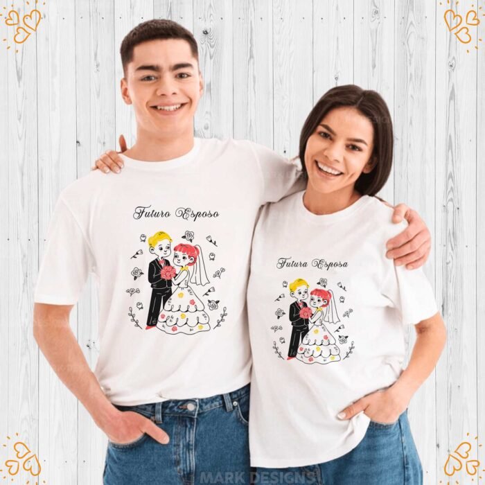 Diseños Futuro Esposo Camisetas Sublimables Editables - Image 3
