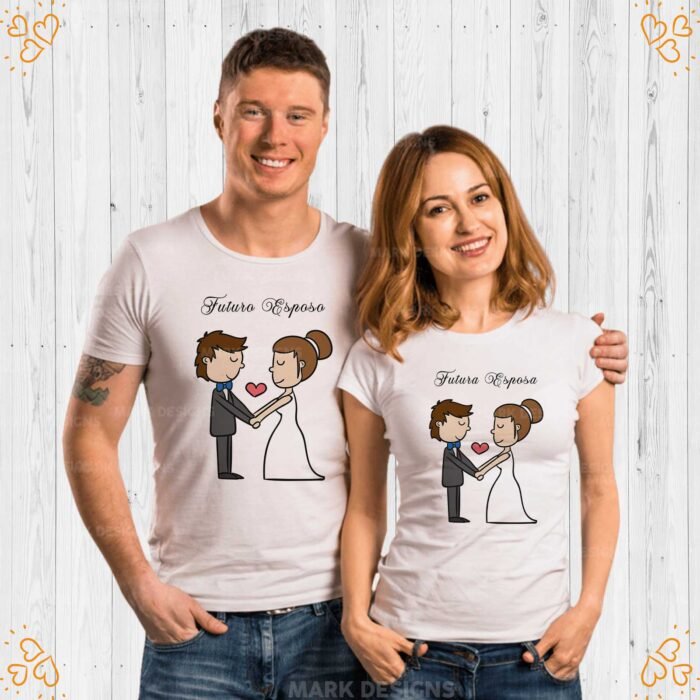 Diseños Futuro Esposo Camisetas Sublimables Editables - Image 4