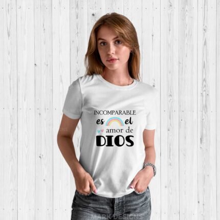 Diseños Frases Cristianas Camisetas