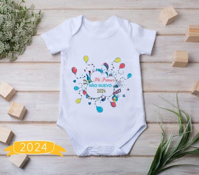 Primer Año Nuevo 2024 para Bebés Diseños - Image 6