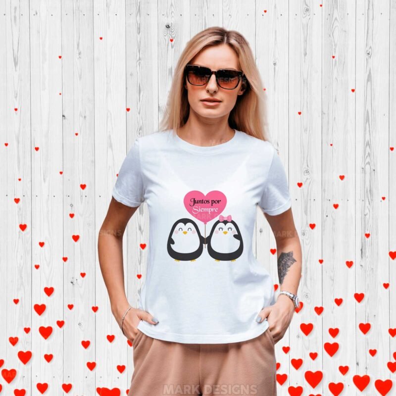 Diseños juntos por siempre camisetas - Image 4
