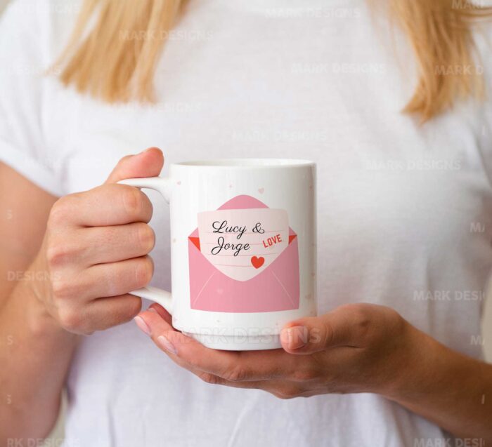 Diseños de Tazas para Parejas con Nombres Personalizado - Image 6