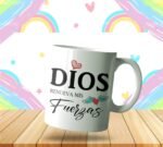Diseños Frases Cristianas Tazas Full Editables
