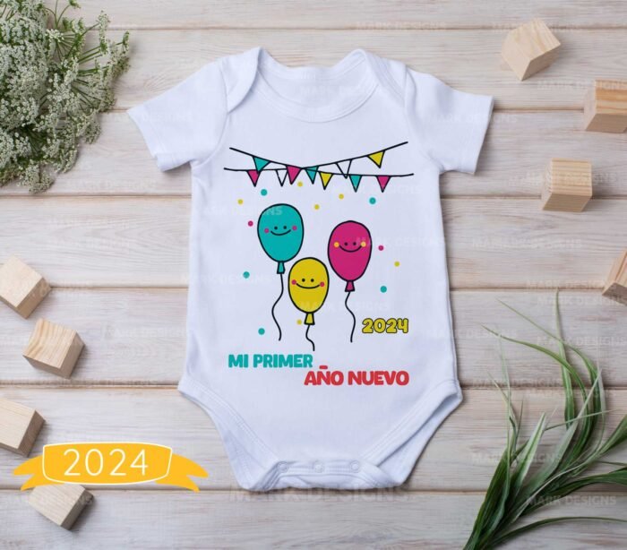 Primer Año Nuevo 2024 para Bebés Diseños - Image 4