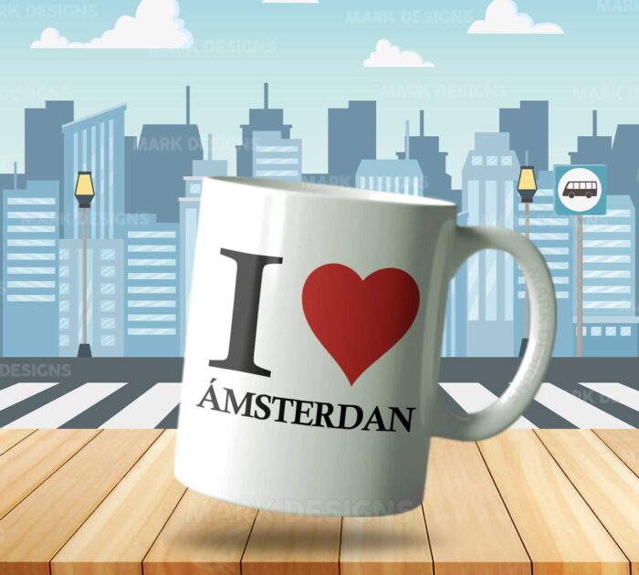 Diseños Yo Amo NY para sublimar Tazas - Image 8