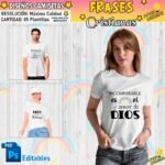 Diseños Frases Cristianas Camisetas