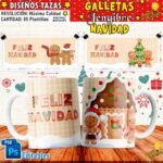Diseños Navideños Galleta Jengibre