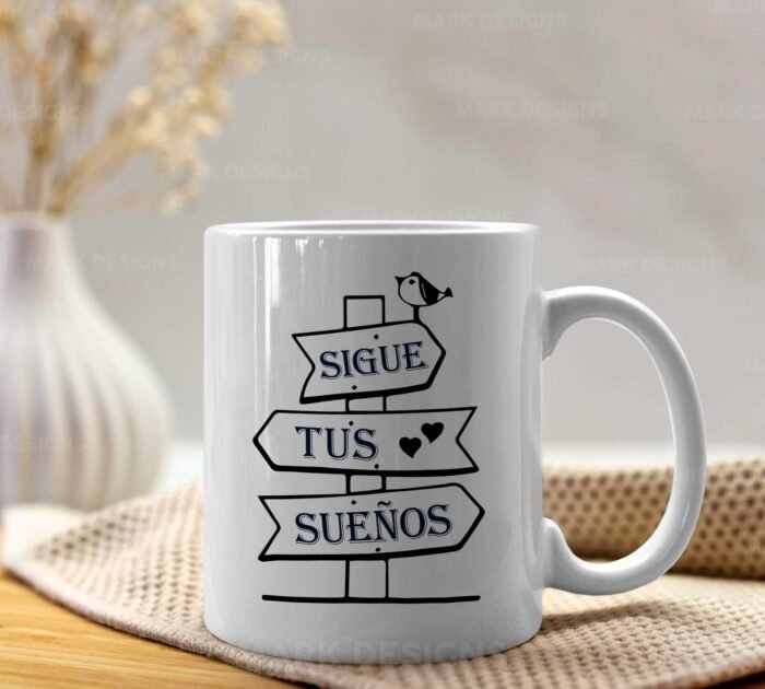 Frases Motivadoras Tazas Diseños Editables