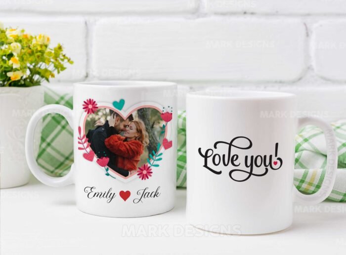 Diseños San Valentín Parejas para Tazas con Foto - Image 3