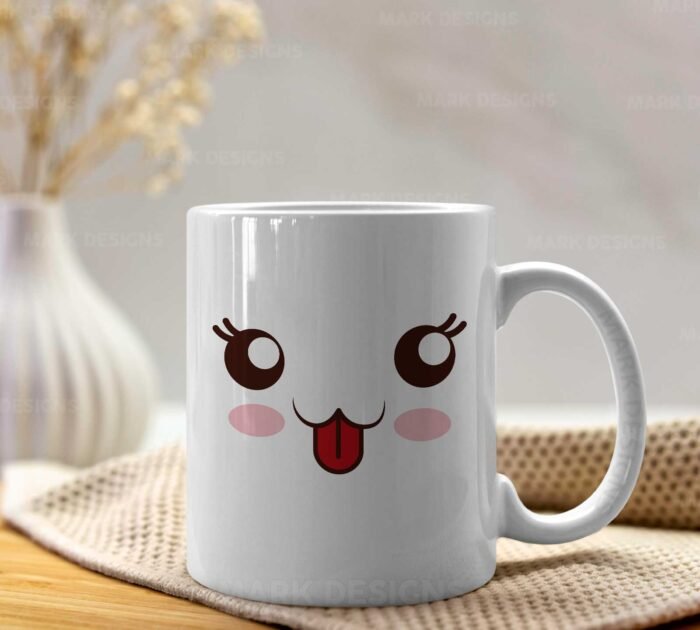 Diseños Caritas Kawaii para Tazas Sublimación - Image 4
