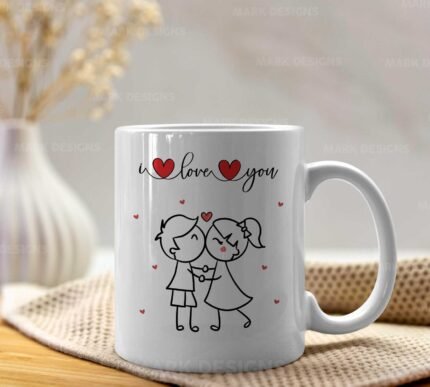Diseños I love you para Tazas Sublimables