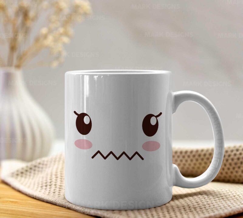 Diseños Caritas Kawaii para Tazas Sublimación - Image 3