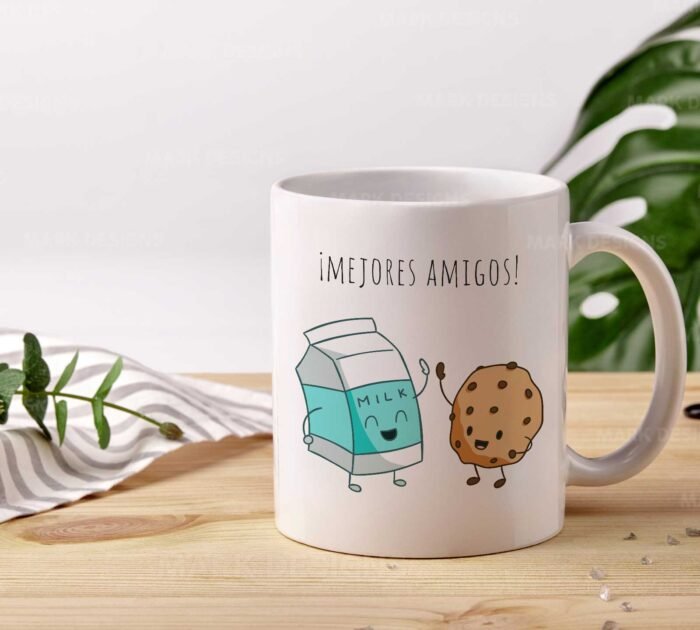 Diseños Mejores Amigos Tazas Editables - Image 5
