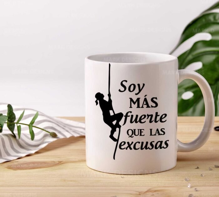 Frases Motivadoras Tazas Diseños Editables - Image 6