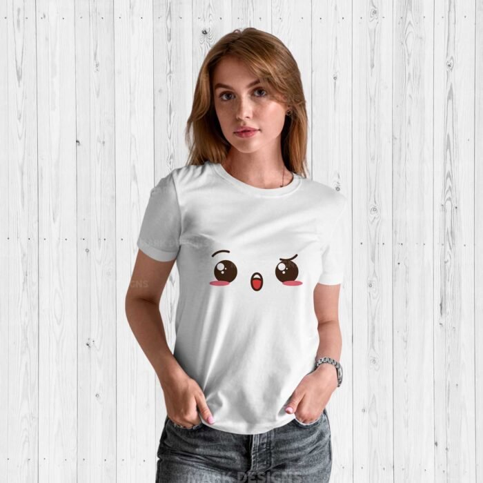 Diseños Caritas Kawaii para Sublimar Camisetas - Image 4