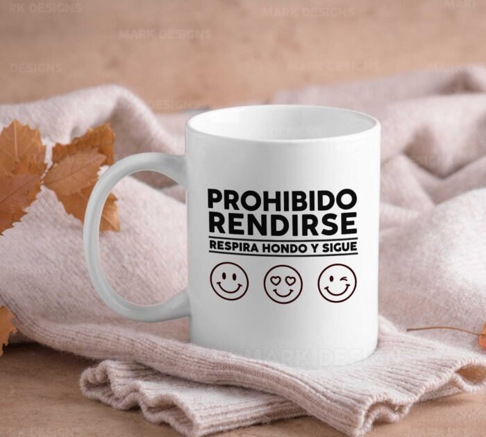 Frases Motivadoras Tazas Diseños Editables - Image 3