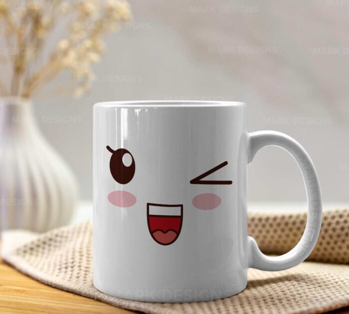 Diseños Caritas Kawaii para Tazas Sublimación - Image 5
