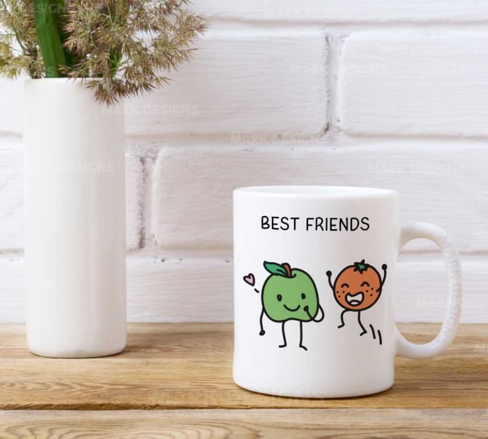 Diseños Best Friends para Tazas Editables - Image 6