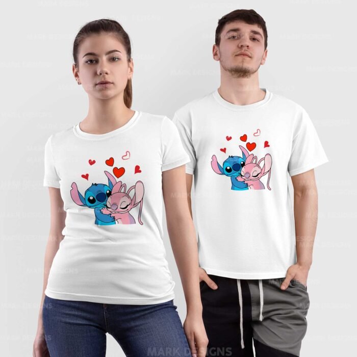 Dibujos Parejas Camisetas Diseños Editables - Image 4