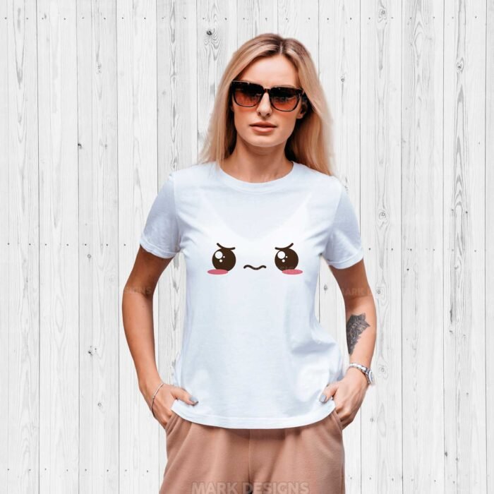 Diseños Caritas Kawaii para Sublimar Camisetas - Image 6