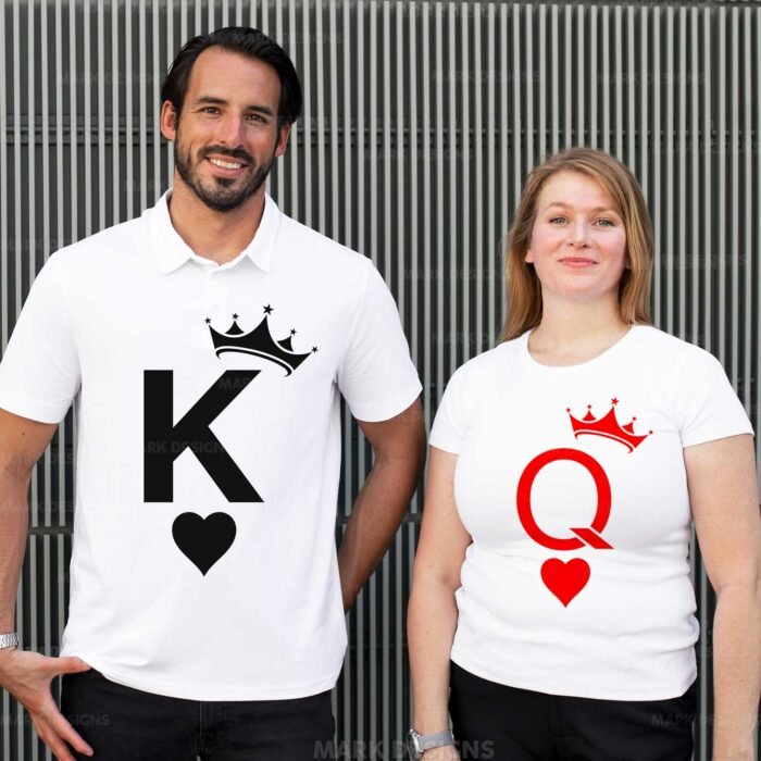 Diseños San Valentín Parejas Camisetas Editables - Image 6