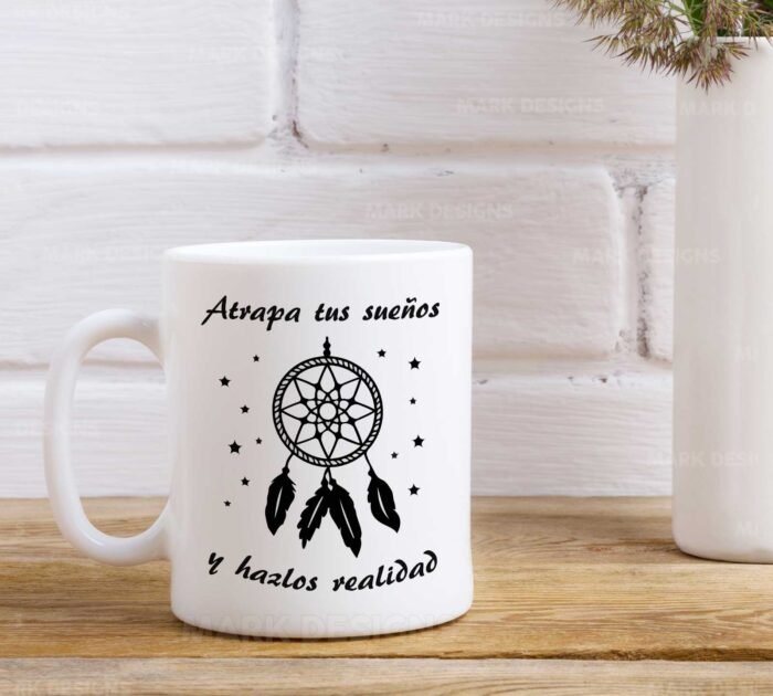 Frases Motivadoras Tazas Diseños Editables - Image 4