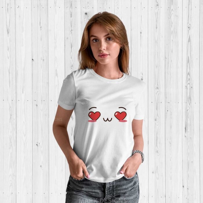 Diseños Caritas Kawaii para Sublimar Camisetas - Image 10