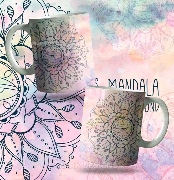 Diseños Mandalas para Tazas Sublimables