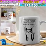 Diseños Frases con Gatitos Tazas Full Editables
