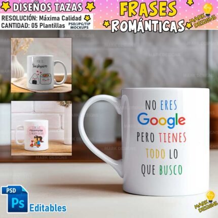 Frases Románticas Tazas Parejas San Valentín