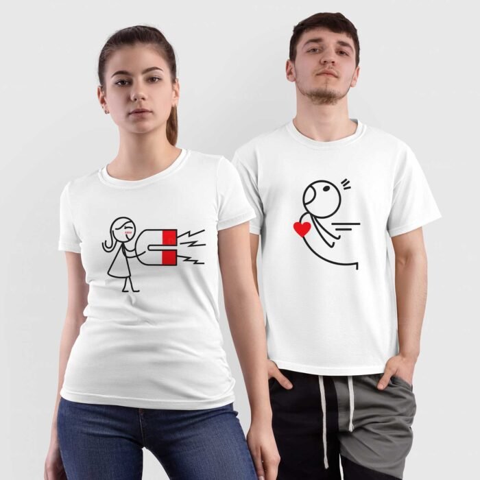 San Valentín Parejas Camisetas Diseños Editables