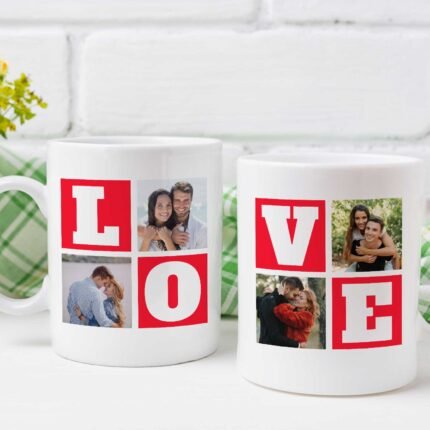 Diseños Fotos Amor Tazas Full Editables