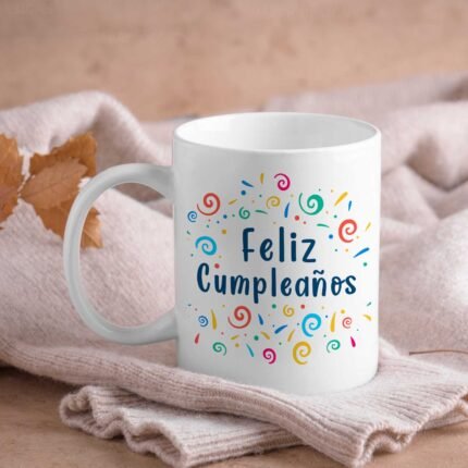 Diseños Feliz Cumpleaños Tazas Editables